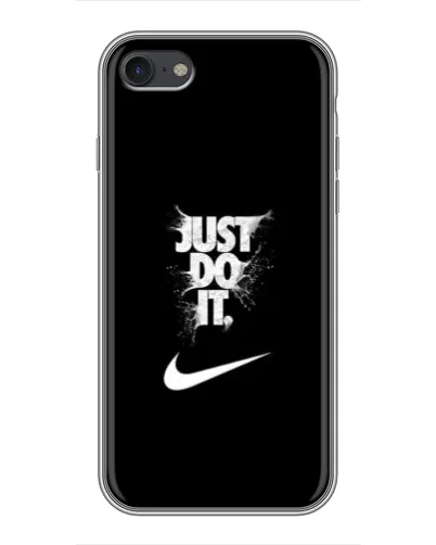 Чехол для iPhone 7 с картинкой «Текстовый принт Nike»