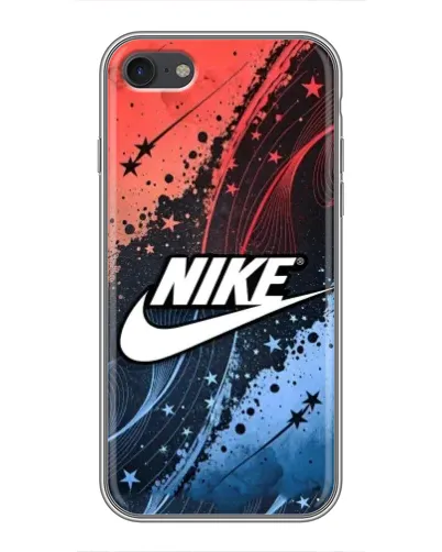 Чехол для iPhone 7 с картинкой «Градиентный принт Найк»