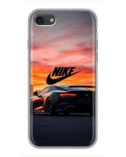 Чехол для iPhone 7 с картинкой «Nike и суперкар»