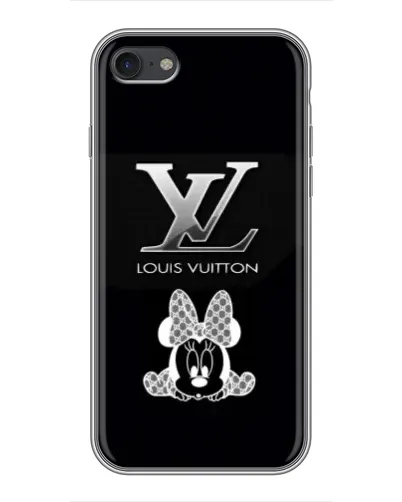Чехол для iPhone 7 с картинкой «LV и Минни Маус»