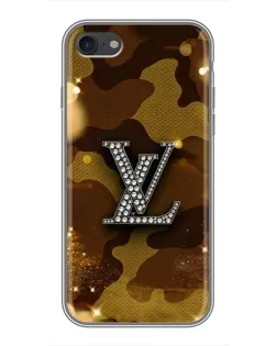 Чехол для iPhone 7 с картинкой «Камуфляжный Louis Vuitton»