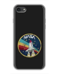Чехол для iPhone 7 с картинкой «NASA — эмблема миссии»