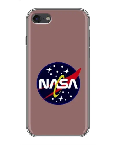 Чехол для iPhone 7 с картинкой «NASA — ретро космос»