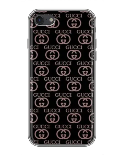 Чехол для iPhone 7 с картинкой «Классическая монограмма Gucci»