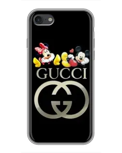 Чехол для iPhone 7 с картинкой «Gucci — герои Disney»