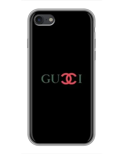 Чехол для iPhone 7 с картинкой «Gucci — красный градиент»