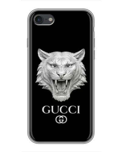 Чохол для iPhone 7 з картинкою «Gucci — срібний лев» Чохол для iPhone 7 з картинкою «Gucci — срібний лев»