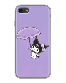 Чехол для iPhone 7 с картинкой «Kuromi с зонтиком» Чехол для iPhone 7 с картинкой «Kuromi с зонтиком»