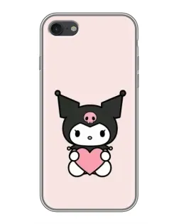 Чехол для iPhone 7 с картинкой «Kuromi и сердце» Чехол для iPhone 7 с картинкой «Kuromi и сердце»