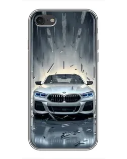 Чохол для iPhone 7 з картинкою «BMW у світлі фар»