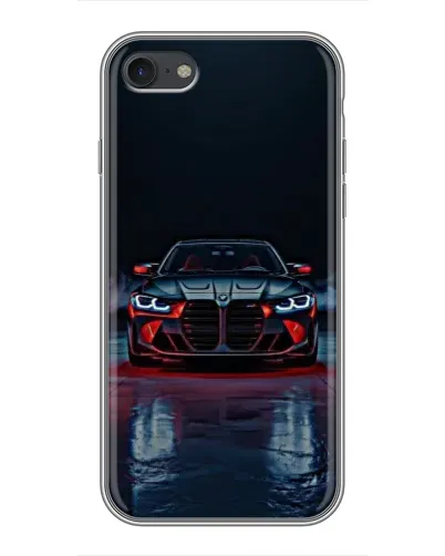 Чохол для iPhone 7 з картинкою «BMW на мокрій дорозі»