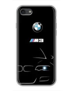 Чохол для iPhone 7 з картинкою «Мінімалістичний принт BMW M3»