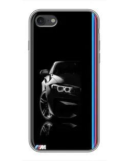 Чохол для iPhone 7 з картинкою «Силует BMW в темряві»