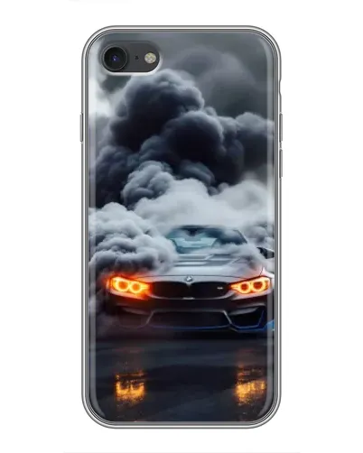 Чохол для iPhone 7 з картинкою «BMW у диму»