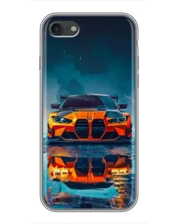 Чохол для iPhone 7 з картинкою «BMW — золота емблема»