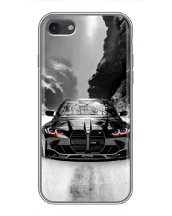 Чохол для iPhone 7 з картинкою «BMW — акварельний дрифт»