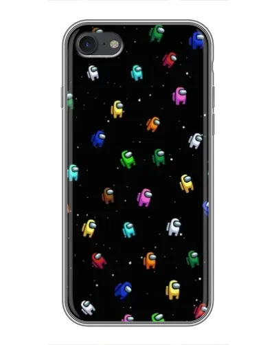 Чехол для iPhone 7 с картинкой «Экипаж Among Us»