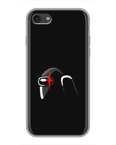 Чехол для iPhone 7 с картинкой «Among Us шлем»