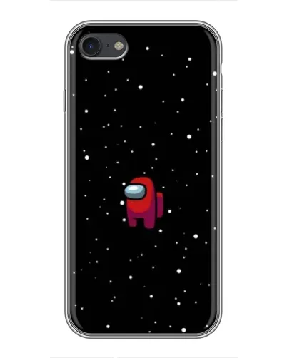 Чехол для iPhone 7 с картинкой «Красный Among Us»