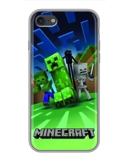 Чехол для iPhone 7 с картинкой «Команда героев игры»
