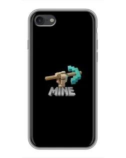 Чехол для iPhone 7 с картинкой «Алмазная кирка»