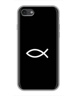Чохол для iPhone 7 з картинкою «Символ риби Jesus»