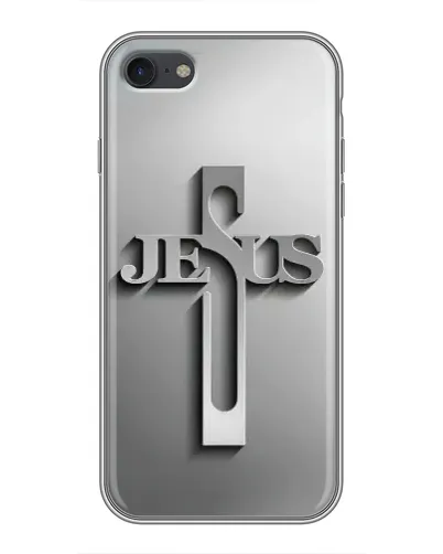 Чохол для iPhone 7 з картинкою «Металевий хрест Jesus» Чохол для iPhone 7 з картинкою «Металевий хрест Jesus»