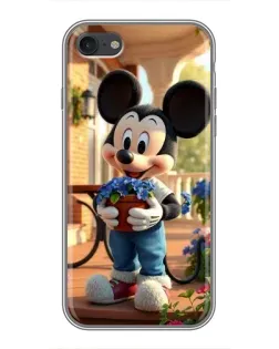 Чохол для iPhone 7 з картинкою «Міккі садівник»