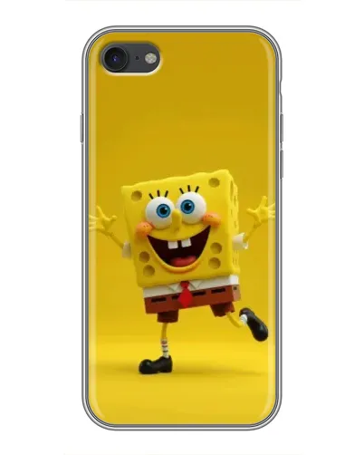 Чохол для iPhone 7 з картинкою «Позитивний Губка Боб»