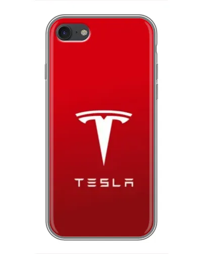 Чехол для iPhone 7 с картинкой «Tesla Red Classic»