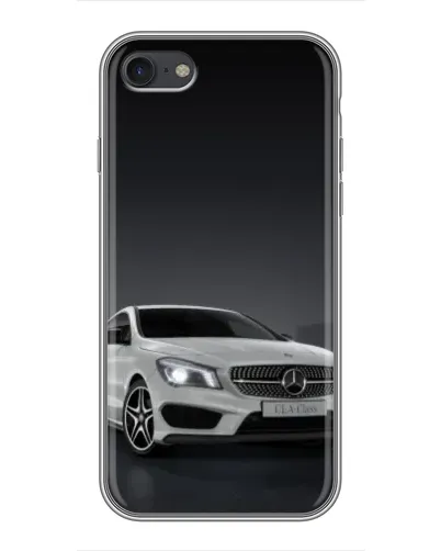 Чохол для iPhone 7 з картинкою «Mercedes AMG GT Silver»