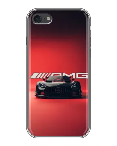 Чохол для iPhone 7 з картинкою «Mercedes AMG — червона лінія»