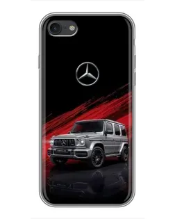 Чохол для iPhone 7 з картинкою «Mercedes G-Class червоний»