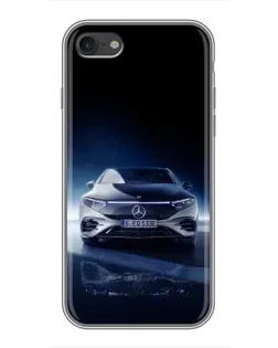Чохол для iPhone 7 з картинкою «Нічний Mercedes EQ»