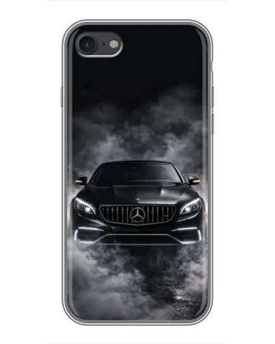 Чохол для iPhone 7 з картинкою «Mercedes у диму»