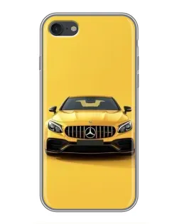 Чохол для iPhone 7 з картинкою «Жовтий Mercedes GT»