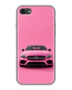Чохол для iPhone 7 з картинкою «Рожевий Mercedes AMG»