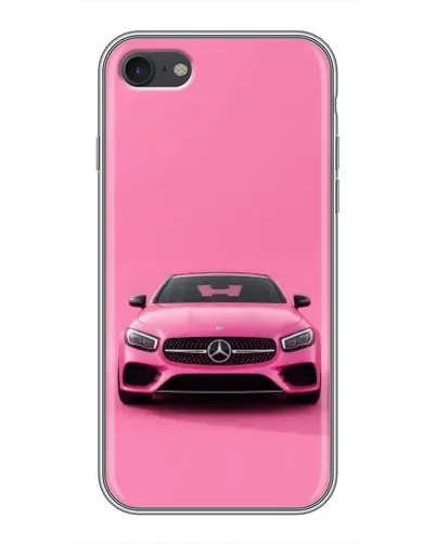Чохол для iPhone 7 з картинкою «Рожевий Mercedes AMG»