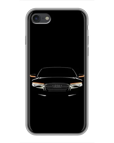 Чохол для iPhone 7 з картинкою «Audi — нічний контур»