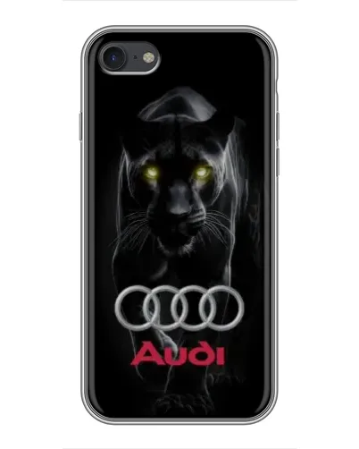 Чохол для iPhone 7 з картинкою «Пантера та Audi»