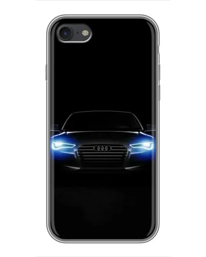 Чохол для iPhone 7 з картинкою «Audi в неоні»