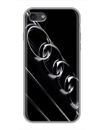 Чохол для iPhone 7 з картинкою «Audi — абстрактні кільця»
