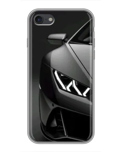 Чехол для iPhone 7 с картинкой «Lamborghini фары детализация»