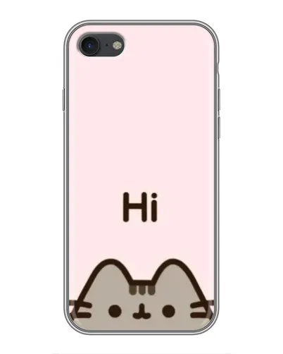Чохол для iPhone 7 з картинкою «Пушин каже Hi»