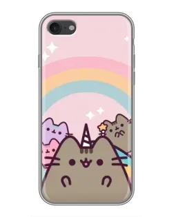 Чохол для iPhone 7 з картинкою «Єдиноріг Pusheen»