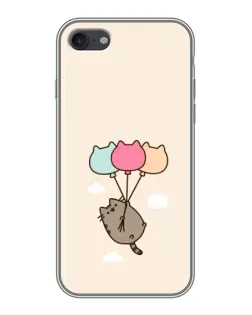 Чехол для iPhone 7 с картинкой «Пушин на шариках»