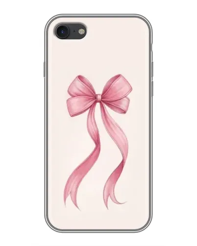 Чехол для iPhone 7 с картинкой «Розовый бант»