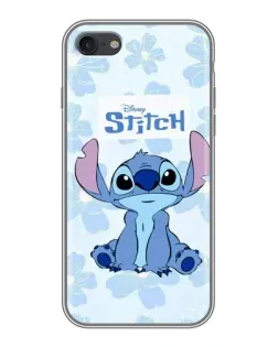 Чохол для iPhone 7 з картинкою «Stitch серед квітів»