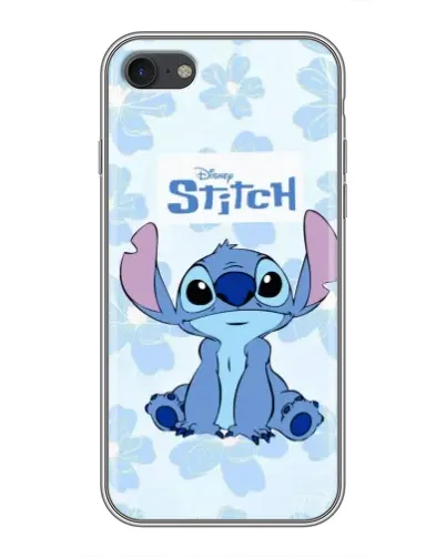 Чохол для iPhone 7 з картинкою «Stitch серед квітів» Чохол для iPhone 7 з картинкою «Stitch серед квітів»