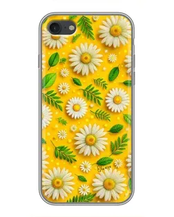 Чехол для iPhone 7 с картинкой «Ромашковое солнце»
